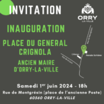 Inauguration de la place  Général Crignola