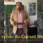 Compte rendu du Conseil Municipal du 02 juillet