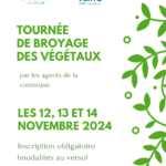 Prochaine tournée de broyage des végétaux en novembre