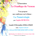 CONFERENCE : La numérologie