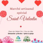 Marché artisanal spécial Saint Valentin